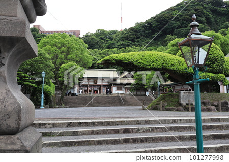 Beautiful scenery of Terukuni Shrine 101277998