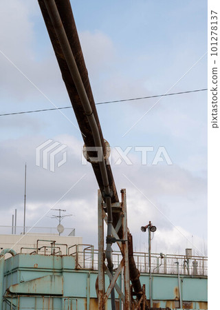 A decaying pipe in Ibaraki Prefecture 101278137