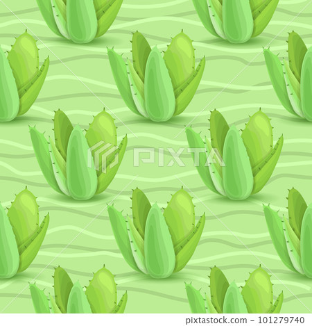 Succulents seamless pattern Succulents seamless pattern 101279740