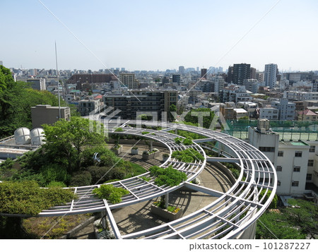 View from the observatory of Ota Ward Ikegami Kaikan (south direction Kamata Station, Ota Ward Office, Ikegami Station) 101287227