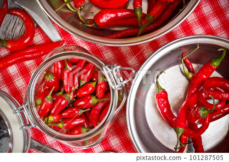 Chili peppers Chili peppers 101287505