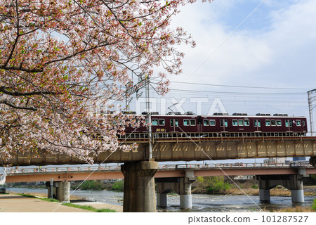 Hankyu Imazu Line Rail Bridge Hankyu Imazu Line Rail Bridge 101287527