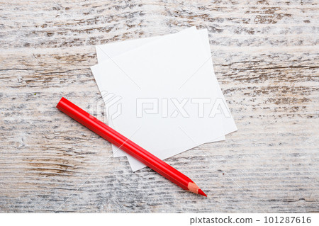 Red pencil Red pencil 101287616