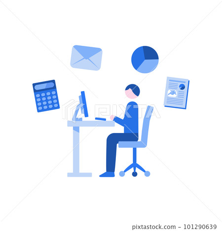 一個男人工作 101290639