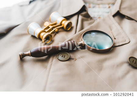 magnifying glass, magnifier, loupe 101292041