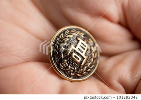 button, buttons, hand 101292042