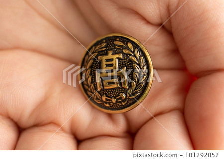 button, buttons, hand 101292052