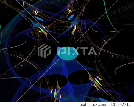 Imaginatory fractal abstract background Image 101292712