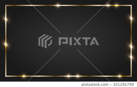 glowing frame glowing frame 101292789