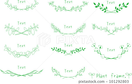 Plant frame, one point. 101292803