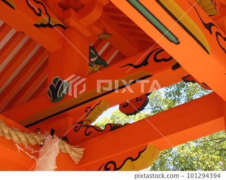 Ebisumiya Sohonsha Nishinomiya Shrine (Nishinomiya Ebisu Shrine) Famous for the gate opening ritual Fukuo Omote Daimon (Akamon) look up Nishinomiya City, Hyogo Prefecture Ebisumiya Sohonsha Nishinomiya Shrine (Nishinomiya Ebisu Shrine) Famous for the gate opening ritual Fukuo Omote Daimon (Akamon) look up Nishinomiya City, Hyogo Prefecture 101294394