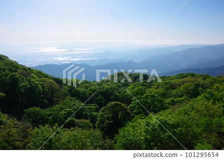 Maibara City, Shiga Prefecture Looking towards Hubei and Fukui Prefecture from Mt. Ibuki Maibara City, Shiga Prefecture Looking towards Hubei and Fukui Prefecture from Mt. Ibuki 101295654