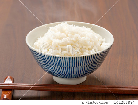 Freshly cooked rice 101295884
