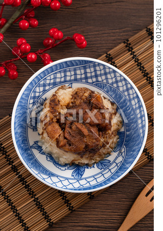 米糕 台灣 食物 小吃 地方菜 Taiwan rice cake pudding トンツーミーガォ 101296201