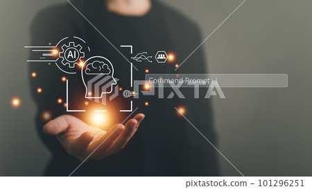 AI Robot Intelligent Robot Artificial Intelligence Chatbot チャットボット 101296251