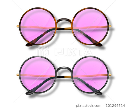 True Vintage Small Horn Rimmed Rectangle Sunglasses Color Tinted Lens 46mm