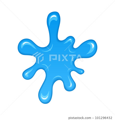 Vector water drips and flowing. Vector water drips and flowing. 101296432