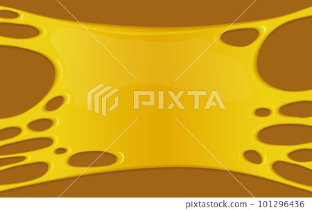 Vector illustration of honey splash. Vector illustration of honey splash. 101296436