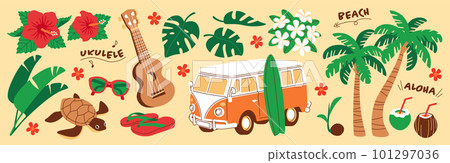 夏威夷插圖集 夏威夷插圖集 101297036