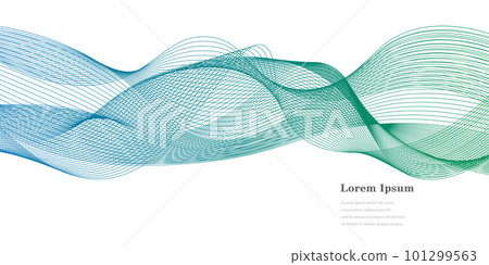 幾何抽象波科學背景透明 101299563