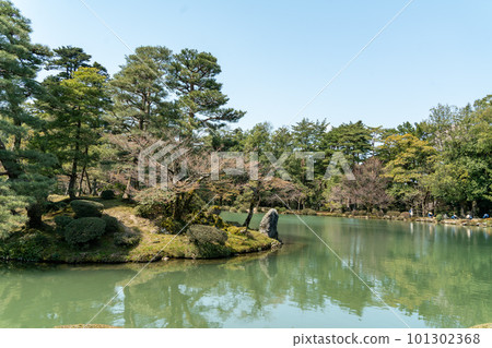 Kenrokuen,Kasumi池塘 Kenrokuen,Kasumi池塘 101302368