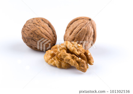 Dried walnut Dried walnut 101302536