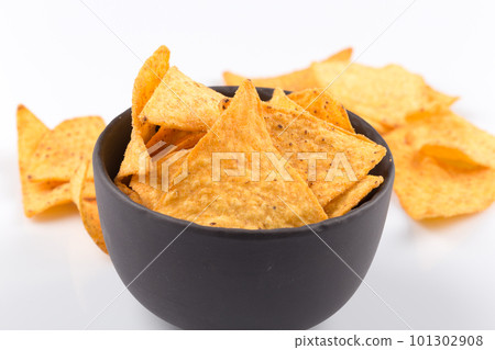Corn nachos chips Corn nachos chips 101302908
