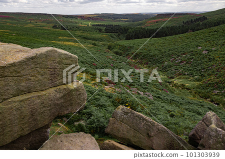 Amazing landscape and nature of Peak district National Park 101303939