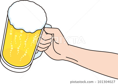 插圖吐司配啤酒 101304027