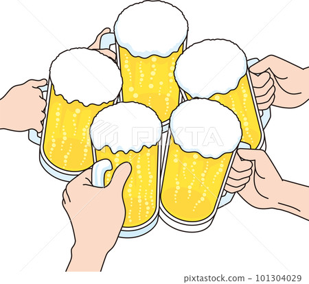 插圖吐司配啤酒 101304029