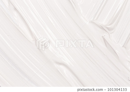 Paint brush stroke over the white paper Paint brush stroke over the white paper 101304133