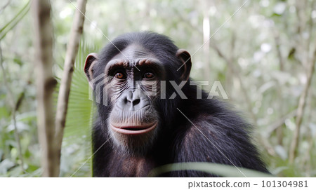 chimpanzee in the wild chimpanzee in the wild 101304981
