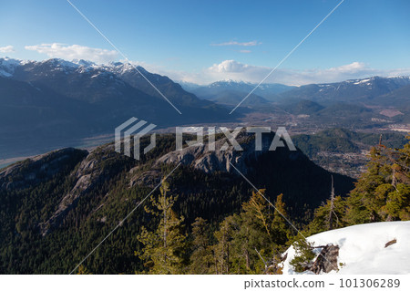 Chief Mountain View from Above. Squamish, BC, Canada. Chief Mountain View from Above. Squamish, BC, Canada. 101306289