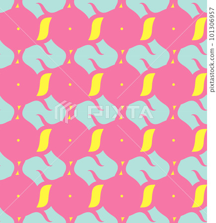 Sweet Sakura Garden colorful and funky seamless pattern inspired by Japanese gardens and sakura With sweet and playful elements, this pattern is perfect for creating cards, gifts, and summer fashion Sweet Sakura Garden colorful and funky seamless pattern inspired by Japanese gardens and sakura With sweet and playful elements, this pattern is perfect for creating cards, gifts, and summer fashion 101306957