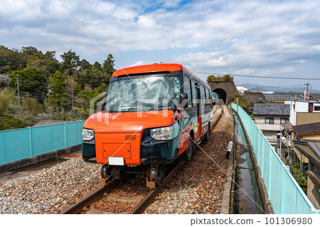 [Asa Kaigan Railway] DMV running on the track [Railway Mode] 101306980