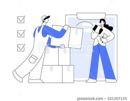 Dealership abstract concept vector illustration. Dealership abstract concept vector illustration. 101307133