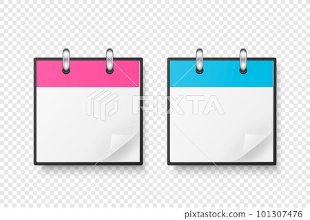Vector 3d Realistic Paper Classic Simple Minimalistic Blue and Pink Calendar Icon Set Closeup Isolated on White Background. Design Template for Holiday Card, Banner, Wall Calendar Vector 3d Realistic Paper Classic Simple Minimalistic Blue and Pink Calendar Icon Set Closeup Isolated on White Background. Design Template for Holiday Card, Banner, Wall Calendar 101307476