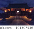 Gokokuji temple at midnight 101307536