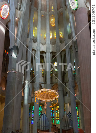 Sagrada Familia 內部 ~ Central Altar ~（西班牙-巴塞羅那） 101309741