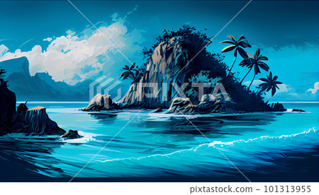 Generative AI, Deep Sea Dreams: An Abstract Oceanic Gradient Generative AI, Deep Sea Dreams: An Abstract Oceanic Gradient 101313955