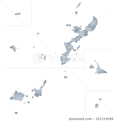 沖繩縣市地圖 101314099