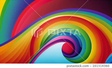 Generative AI, Rainbow Rhapsody: An Energetic and Playful Gradient Design Generative AI, Rainbow Rhapsody: An Energetic and Playful Gradient Design 101314360