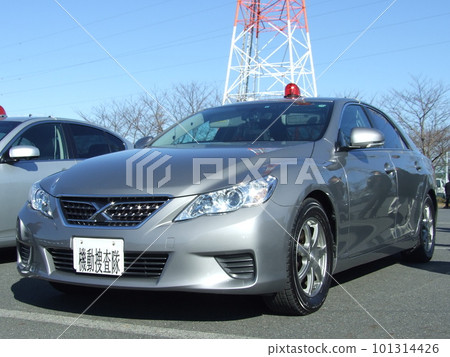 Masked Police Car Toyota Mark X Mobile Investigation Corps Masked Police Car Toyota Mark X Mobile Investigation Corps 101314426