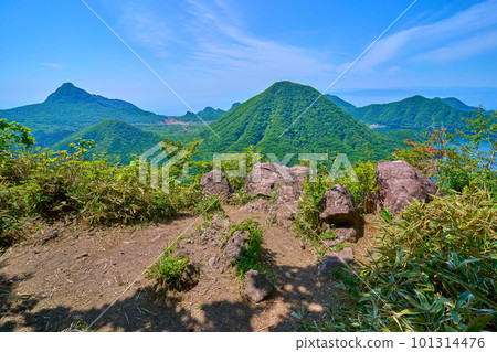 群馬縣榛名山(蝦夷岳)及其東南側(榛名富士、相馬山等) 群馬縣榛名山(蝦夷岳)及其東南側(榛名富士、相馬山等) 101314476
