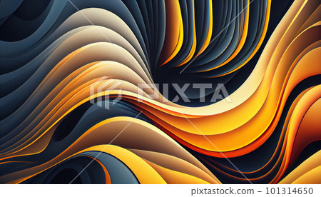 Generative AI, Waveform Odyssey: An Abstract Background of Dynamic Wave-like Shapes and Vibrant Colors Generative AI, Waveform Odyssey: An Abstract Background of Dynamic Wave-like Shapes and Vibrant Colors 101314650