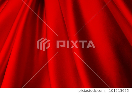 Shiny silk fabric deep red Shiny silk fabric deep red 101315655
