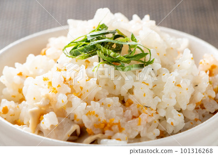 Rice cooked with strawberries. Rice cooked with strawberries. 101316268