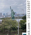 Statue of Liberty in Odaiba 101316897