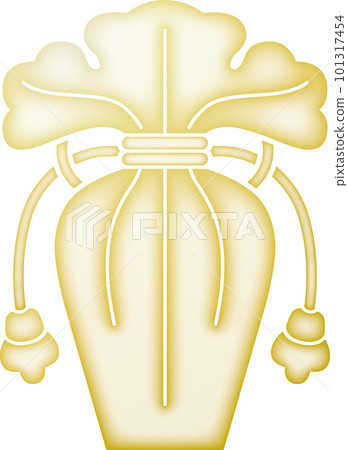 Family crest bottle [gold] 101317454