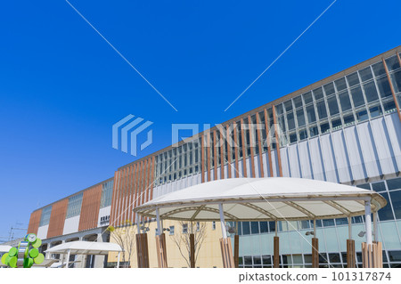 《Fukuoka Prefecture》Chikugo-Funagoya Station (Kyushu Shinkansen: Kagoshima route) 《Fukuoka Prefecture》Chikugo-Funagoya Station (Kyushu Shinkansen: Kagoshima route) 101317874